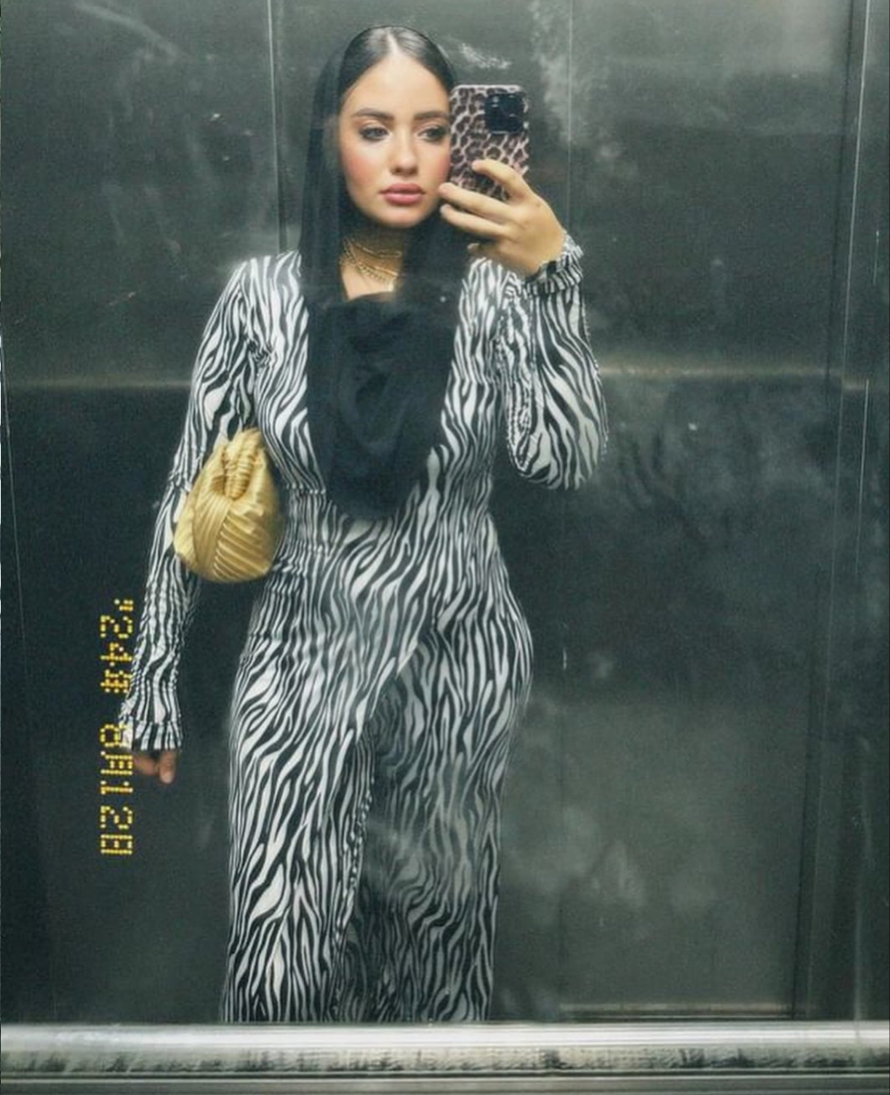 Zebra hooded set