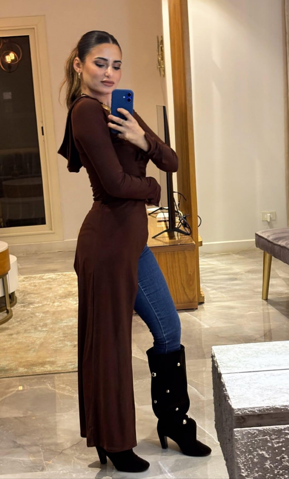 maxi one side top
