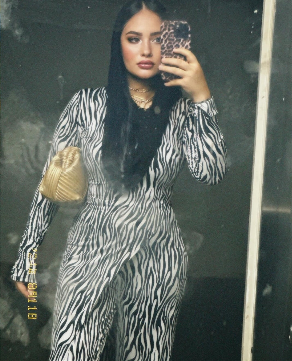 Zebra hooded set