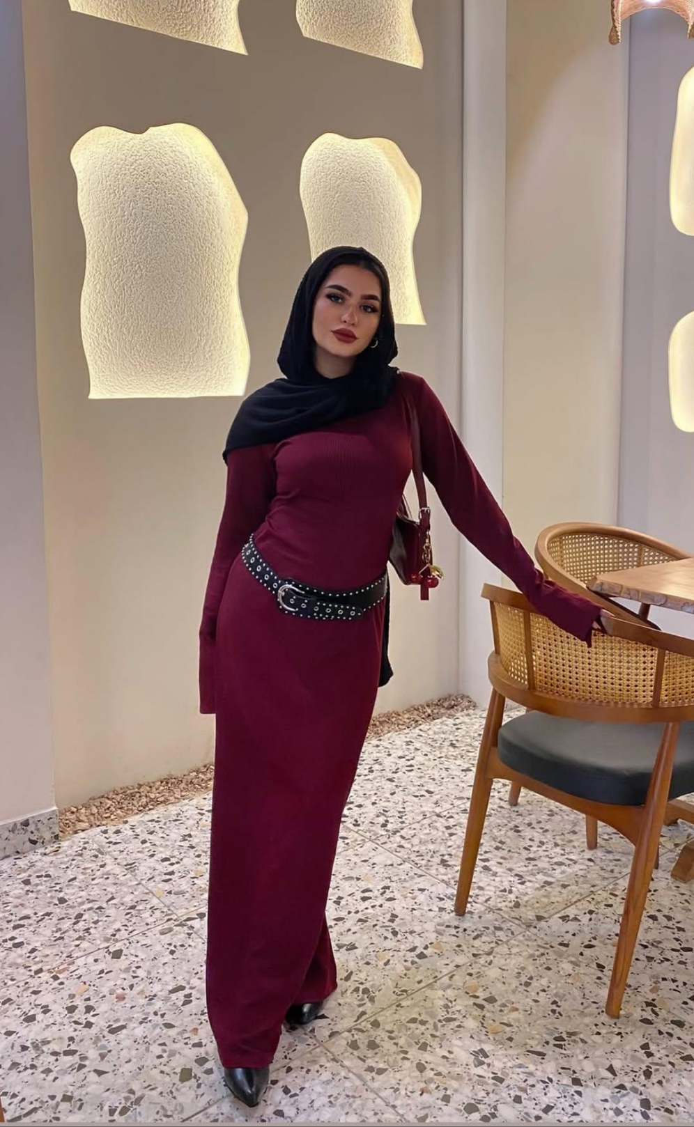 Maxi basic dress