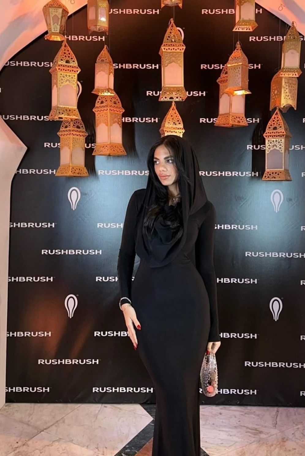 Maxi hooded dress