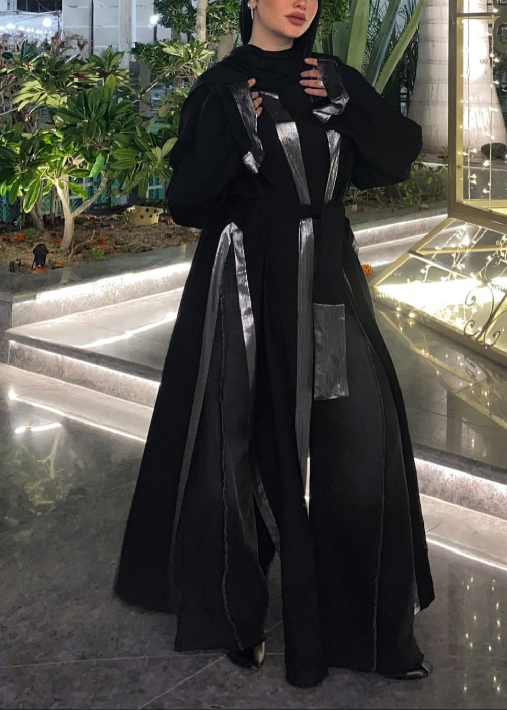 Ramdan kardigan in black