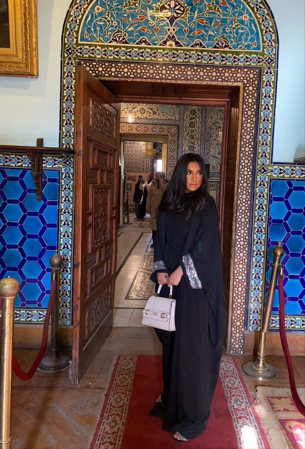 Black&silver kaftan