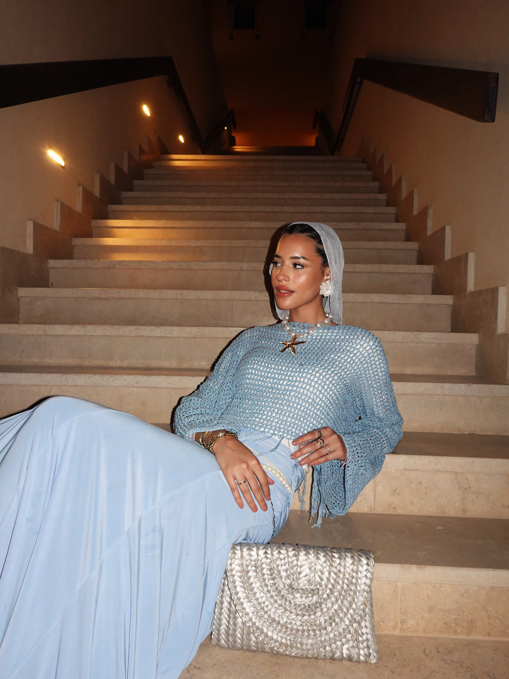 Leen Skirt in blue