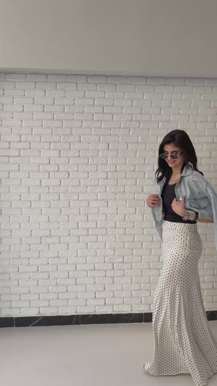 Leen white skirt