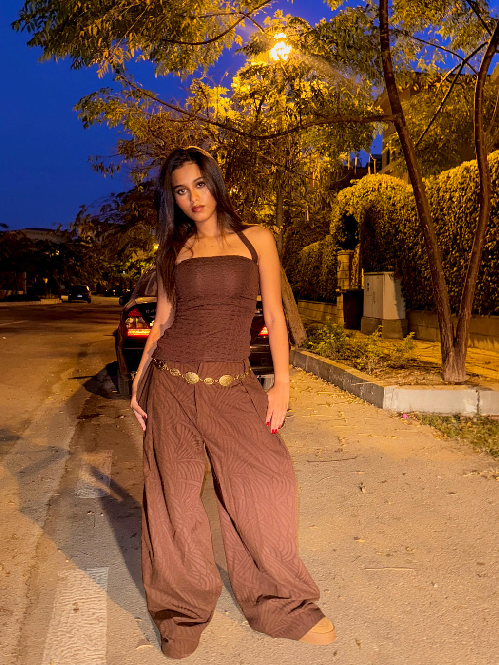 Cocoa flow pants