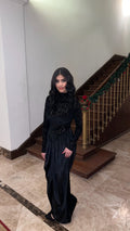 Velvet royal dress