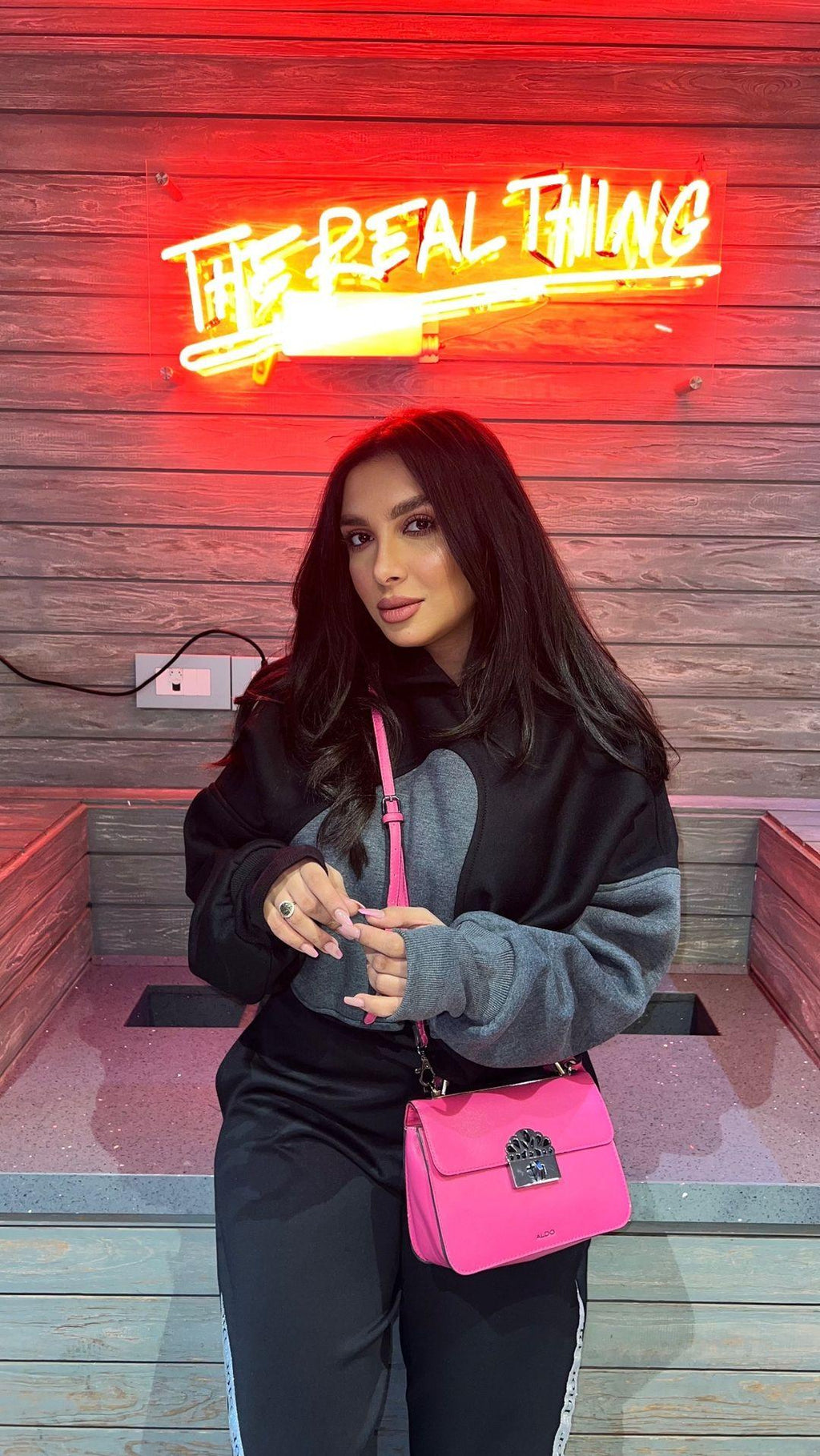 Black&grey hoodie