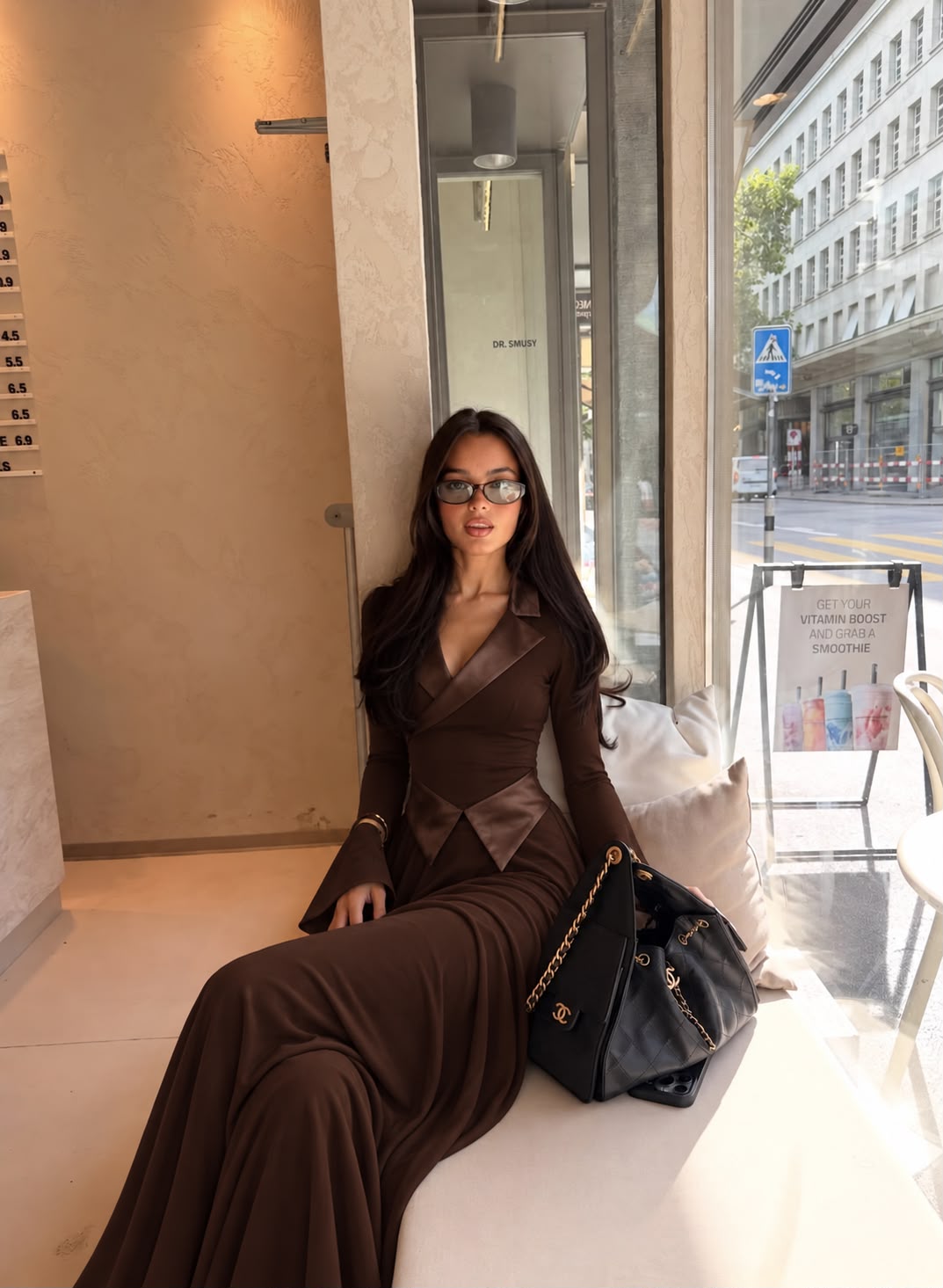 Royal Black Dress