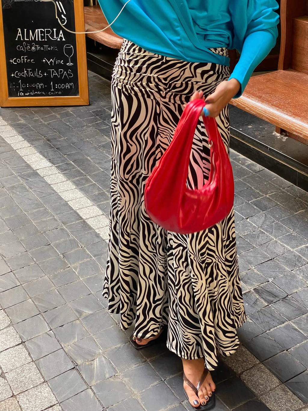 Leen Skirt in Zebra