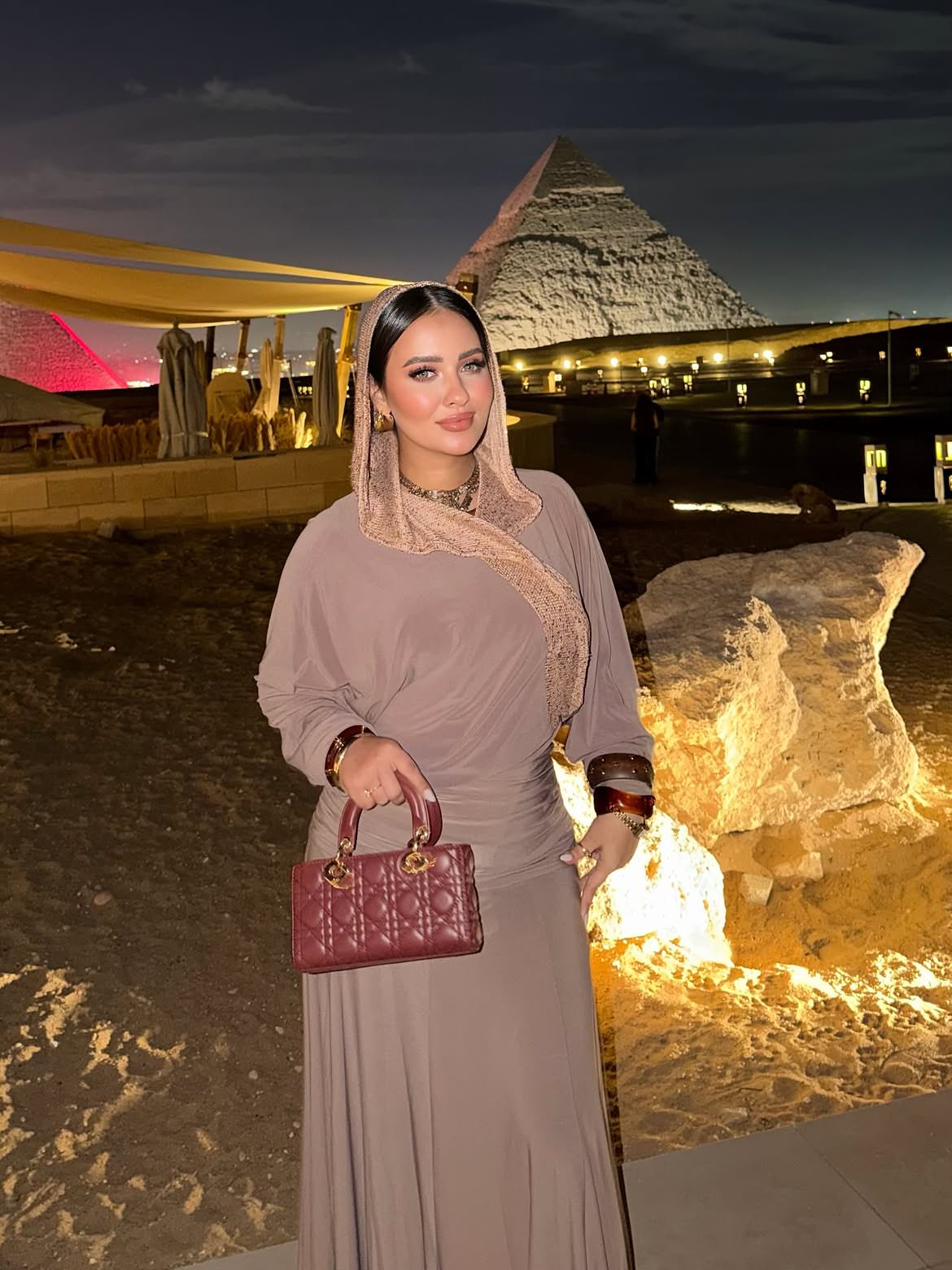 Leen Skirt in Beige
