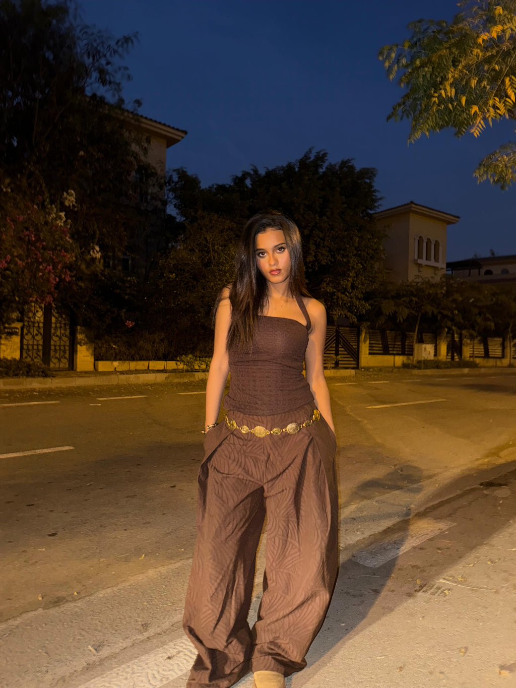 Cocoa flow pants
