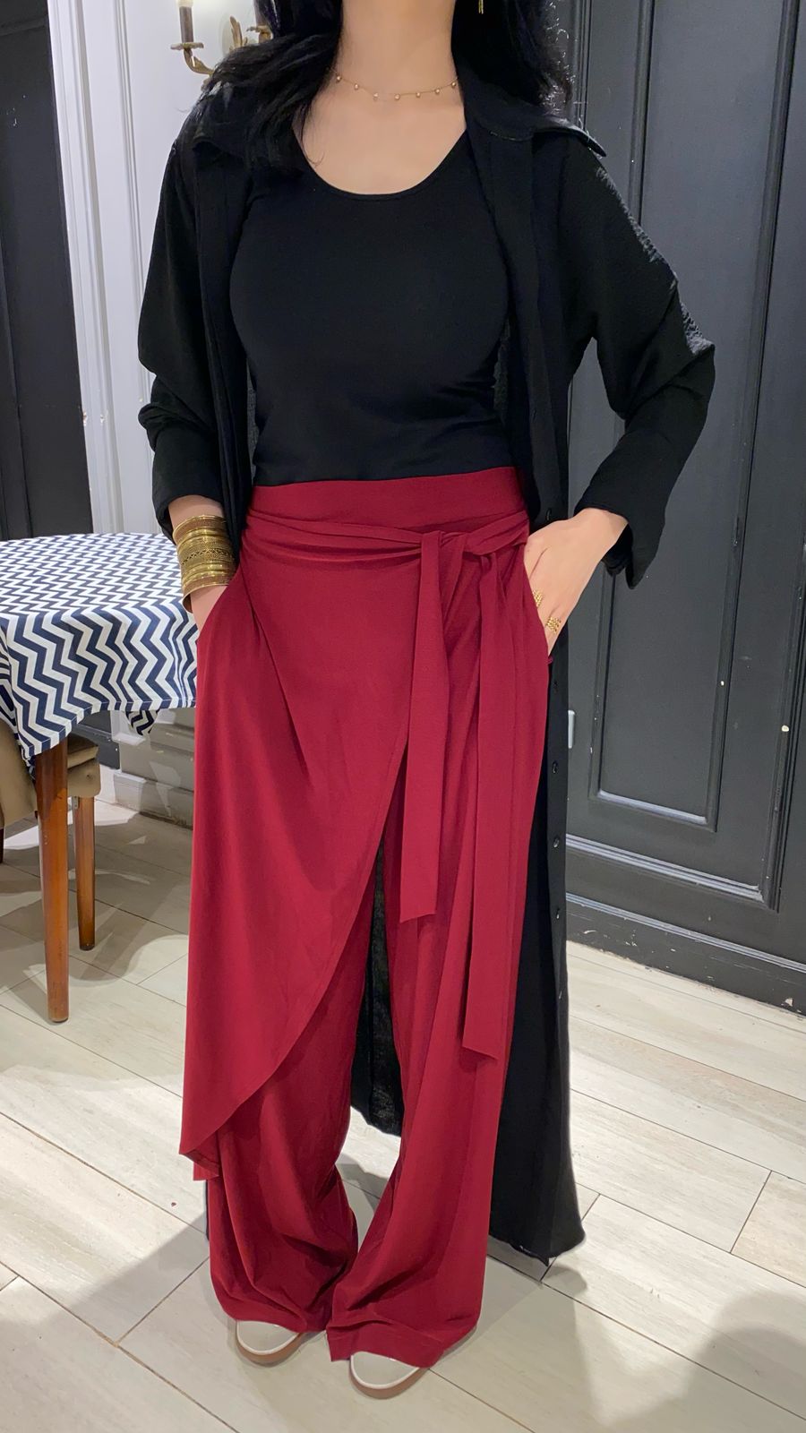 Leen likra pants with extension
