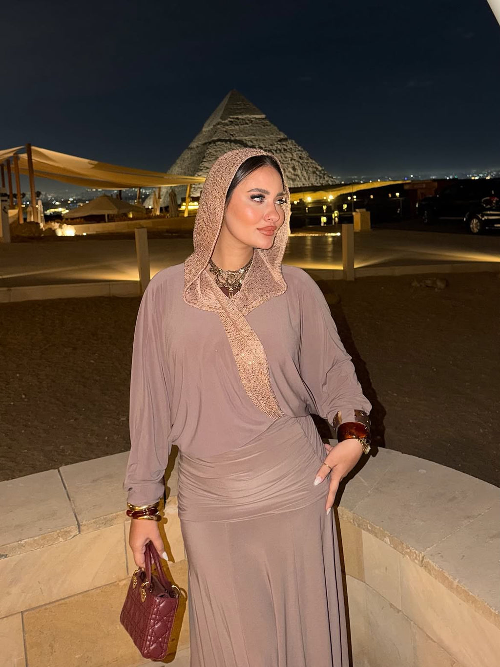 Leen Skirt in Beige
