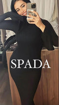 Maxi basic dress