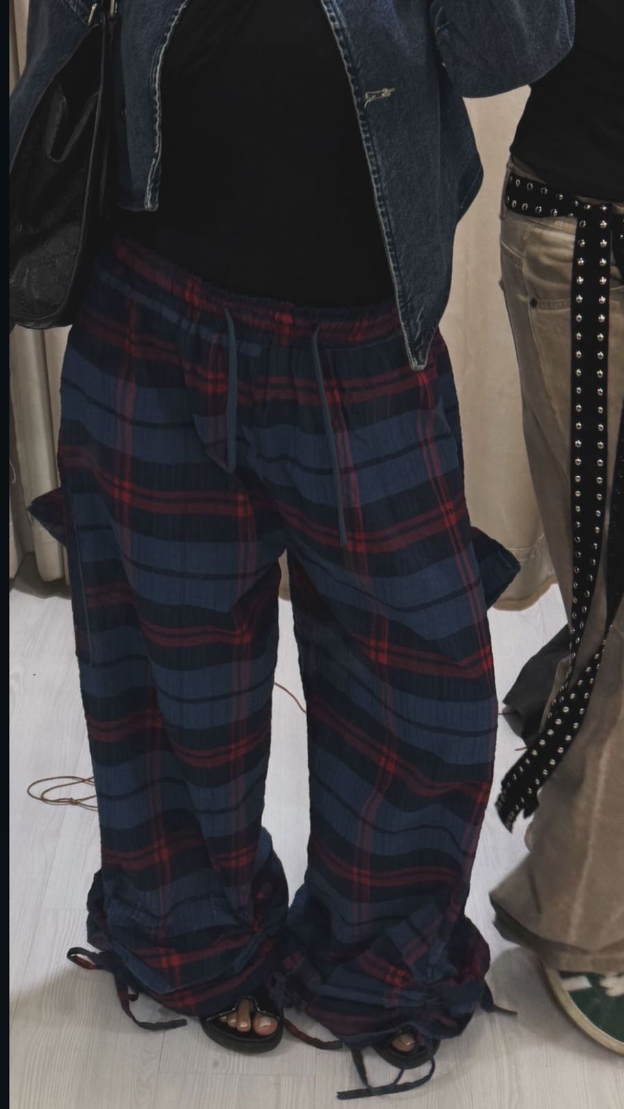 Blue Carreaux pants