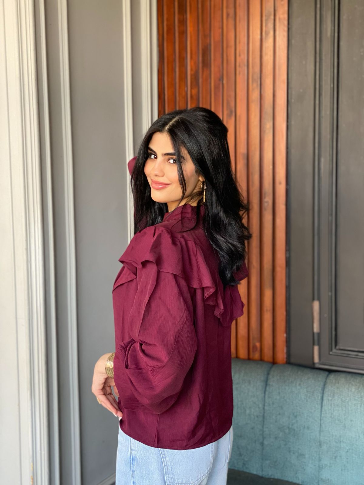 Deixaa cropped shirt