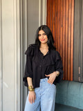 Deixaa cropped shirt