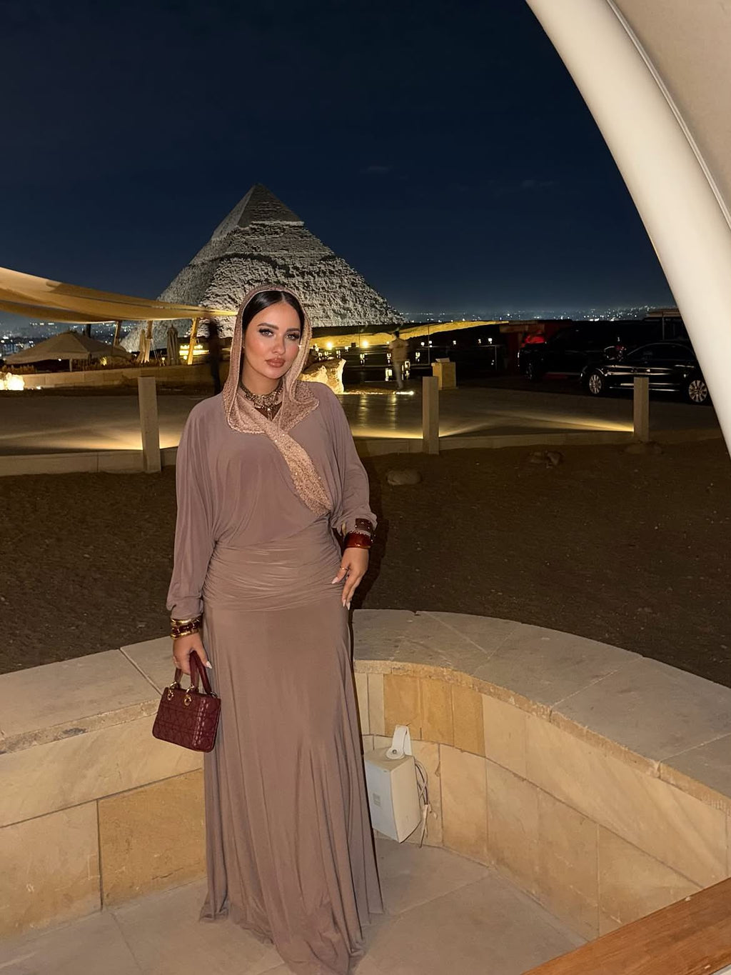 Leen Skirt in Beige