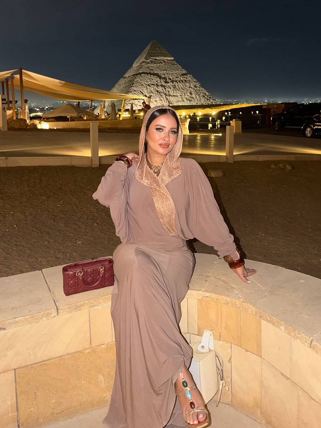 Leen Skirt in Beige