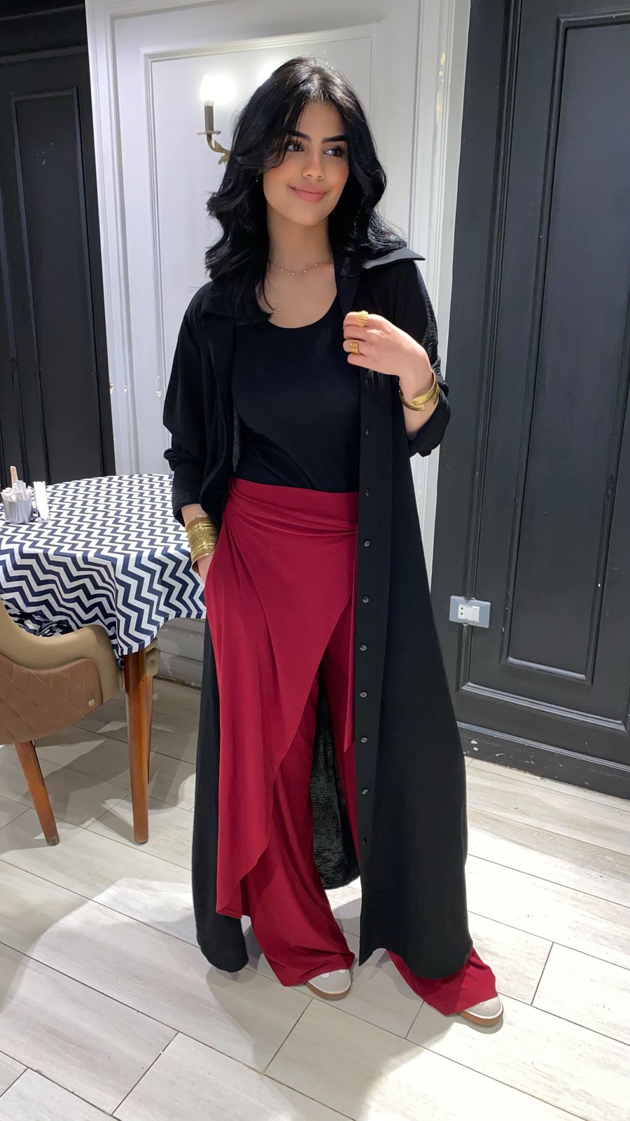 Leen likra pants with extension