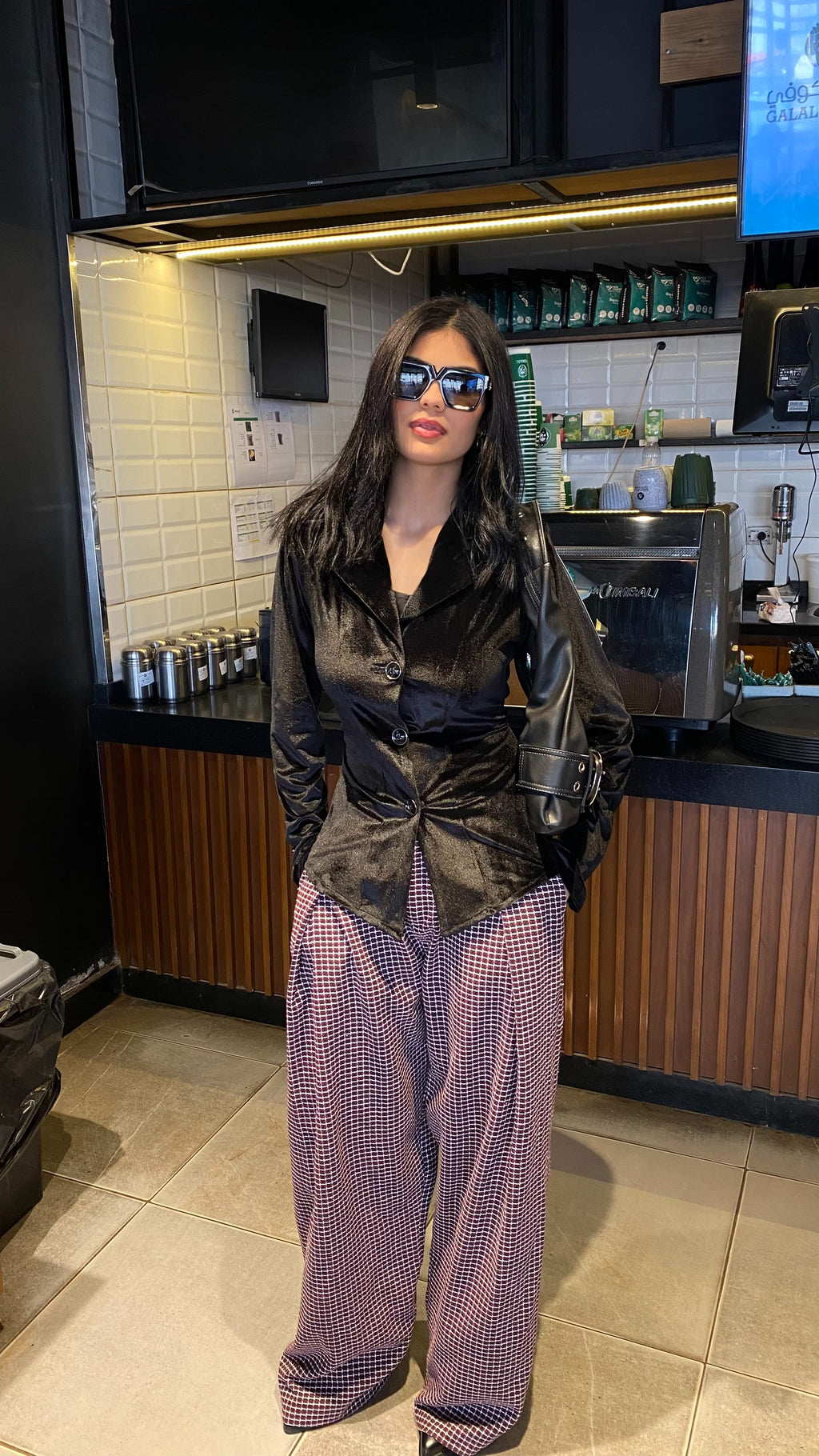 Boxy Checkered Set