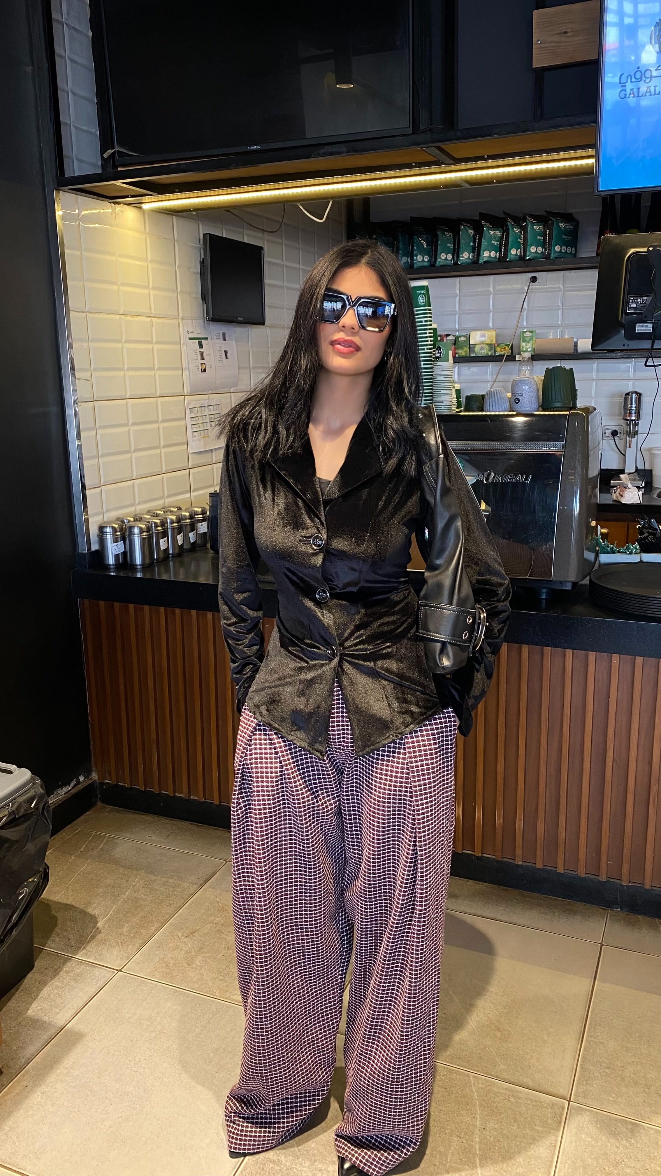 Boxy Checkered Set