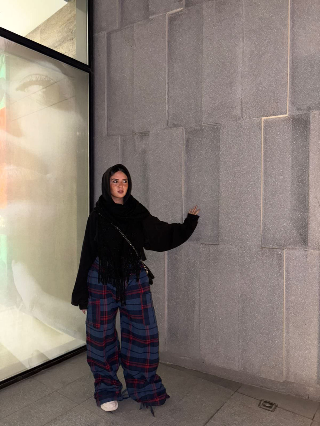 Blue Carreaux pants