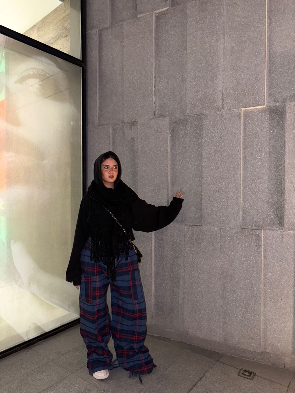 Blue Carreaux pants