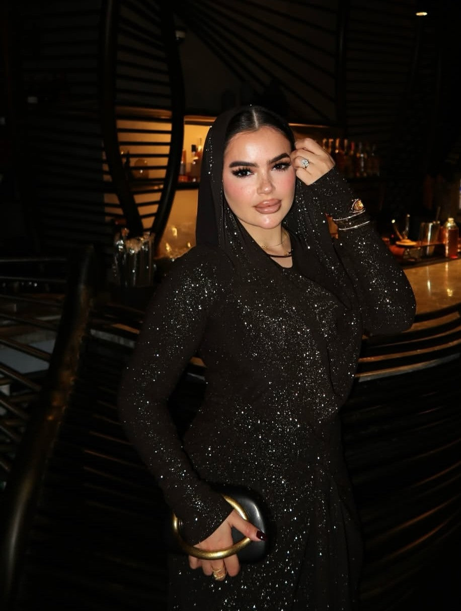 Glam glow dress