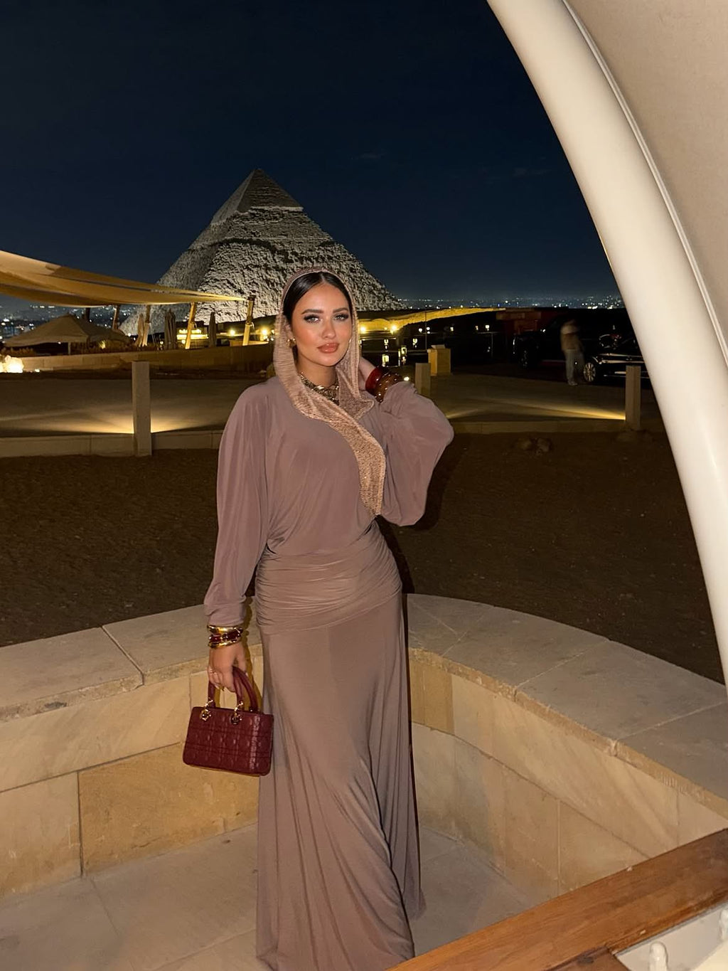 Leen Skirt in Beige
