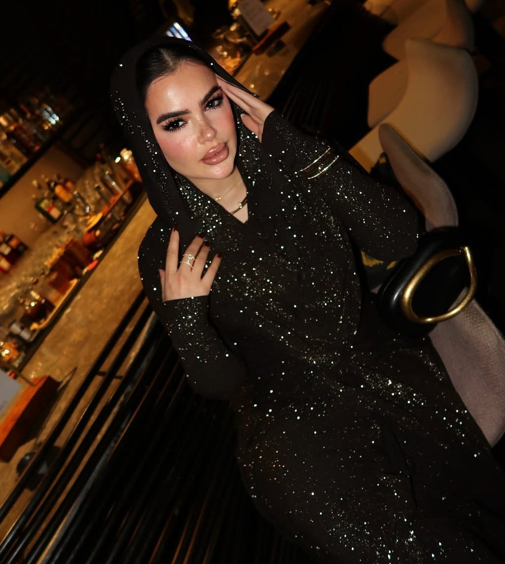 Glam glow dress