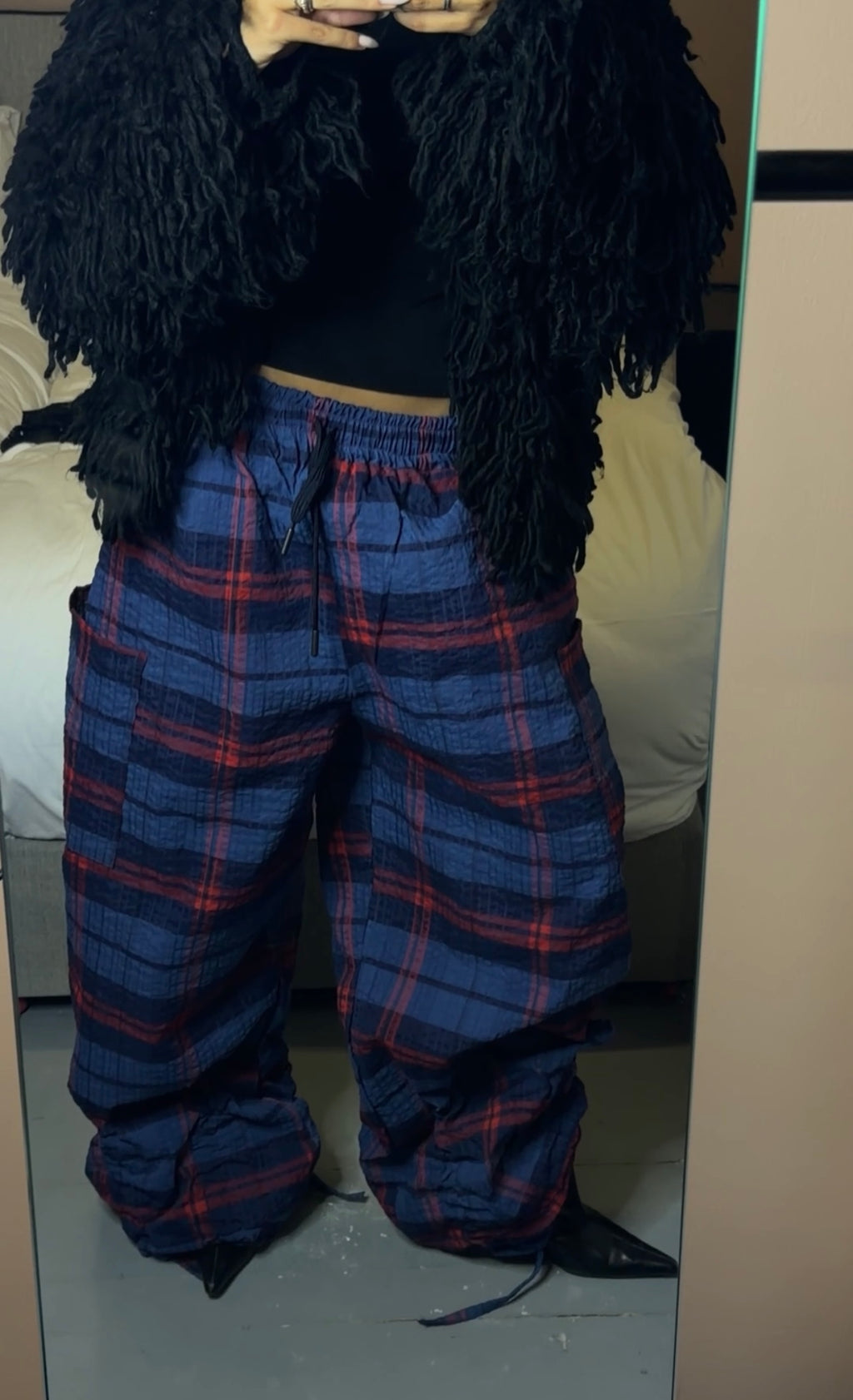 Blue Carreaux pants