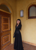 Royal Black Dress