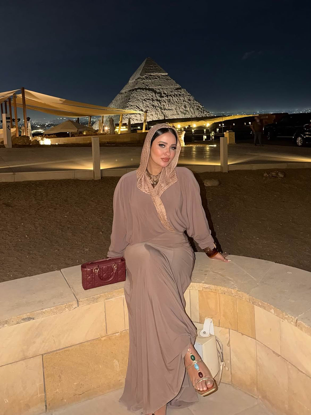 Leen Skirt in Beige