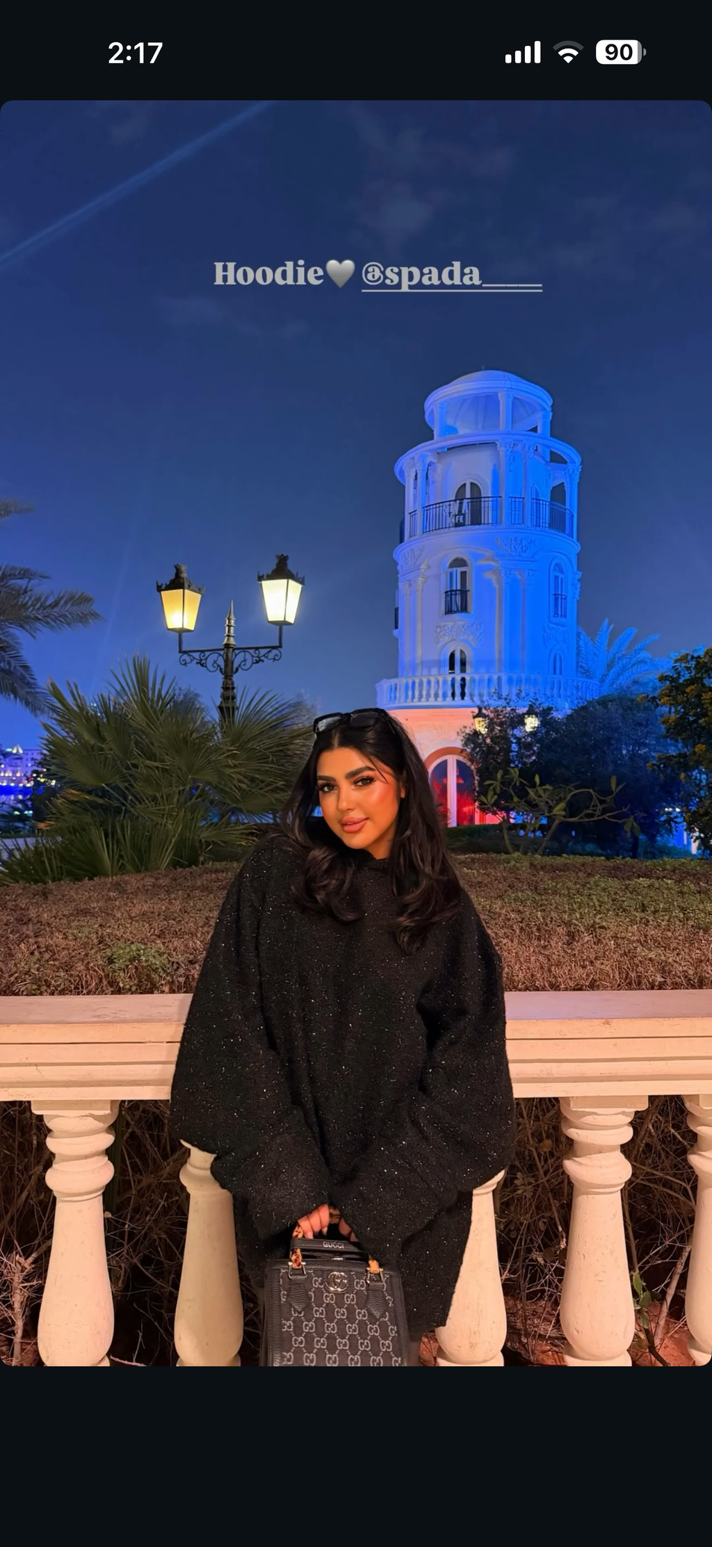 Glamour hoodie