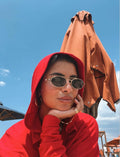 Hooded Top in Red