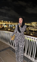 Zebra hooded set