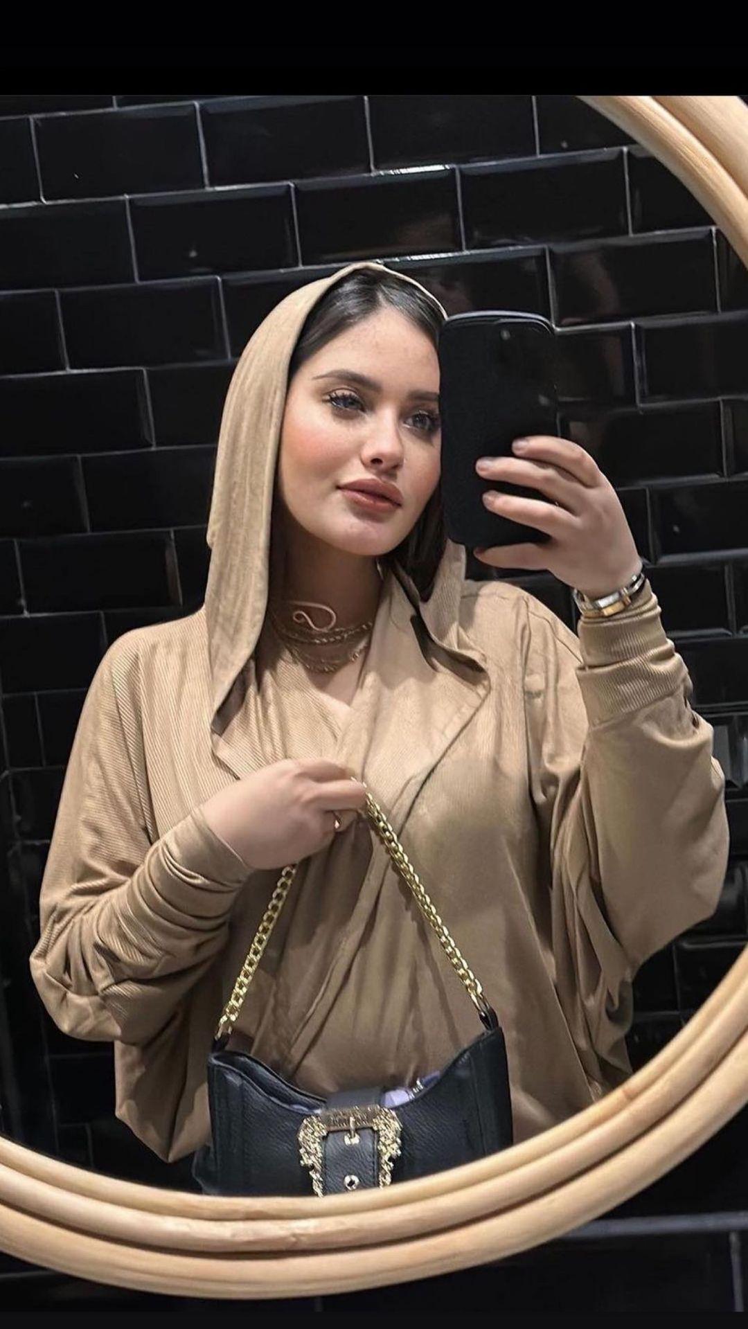 Hooded Striped Ribbed Top