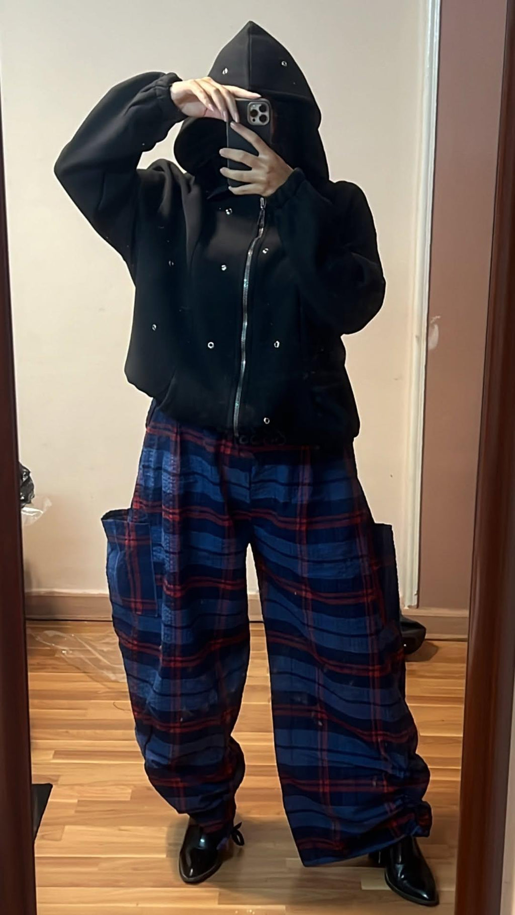 Blue Carreaux pants