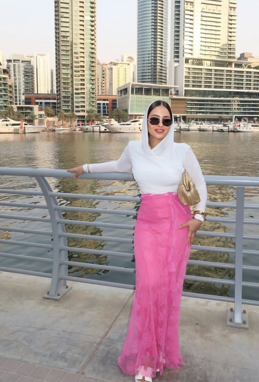 Sunkissed blush skirt