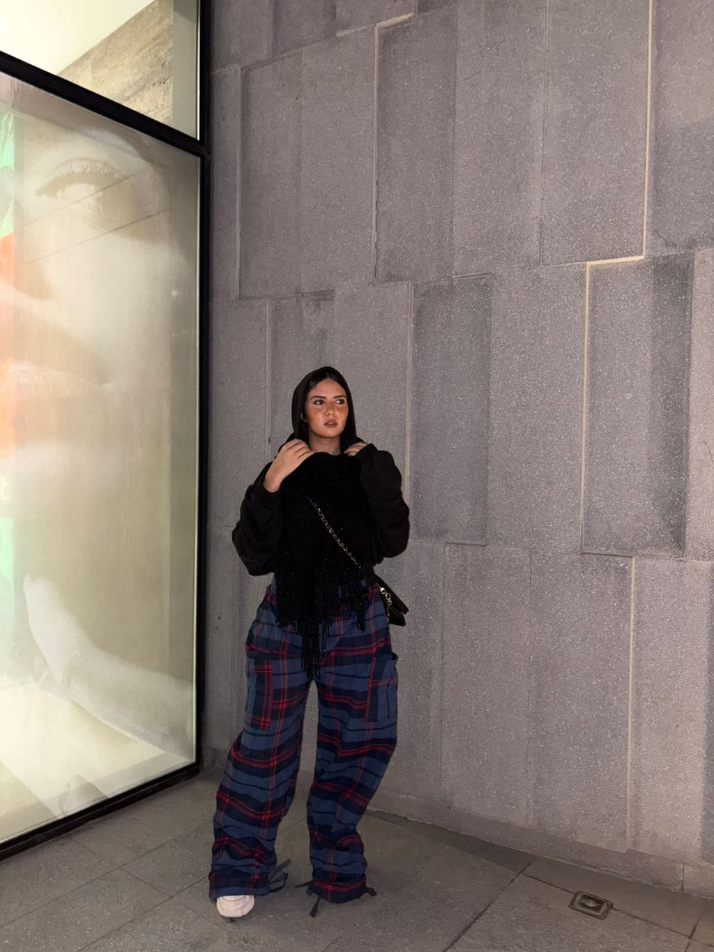 Blue Carreaux pants