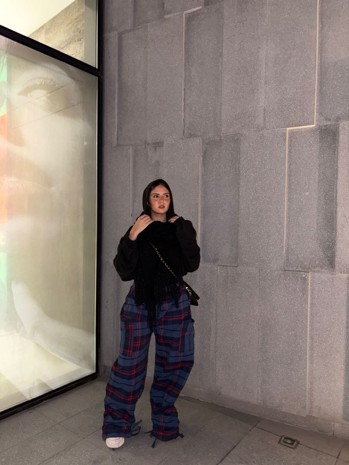 Blue Carreaux pants