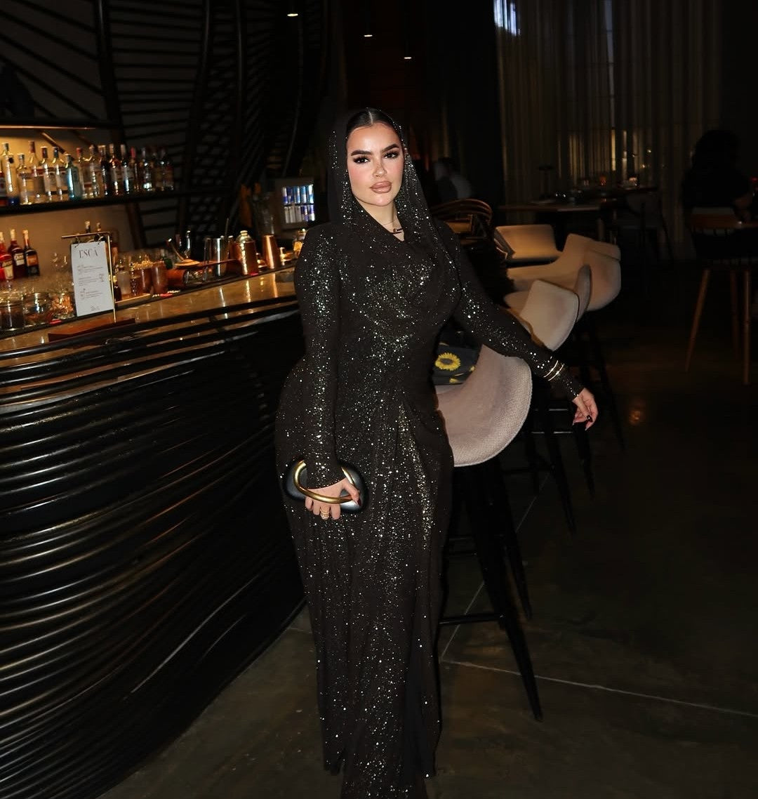 Glam glow dress