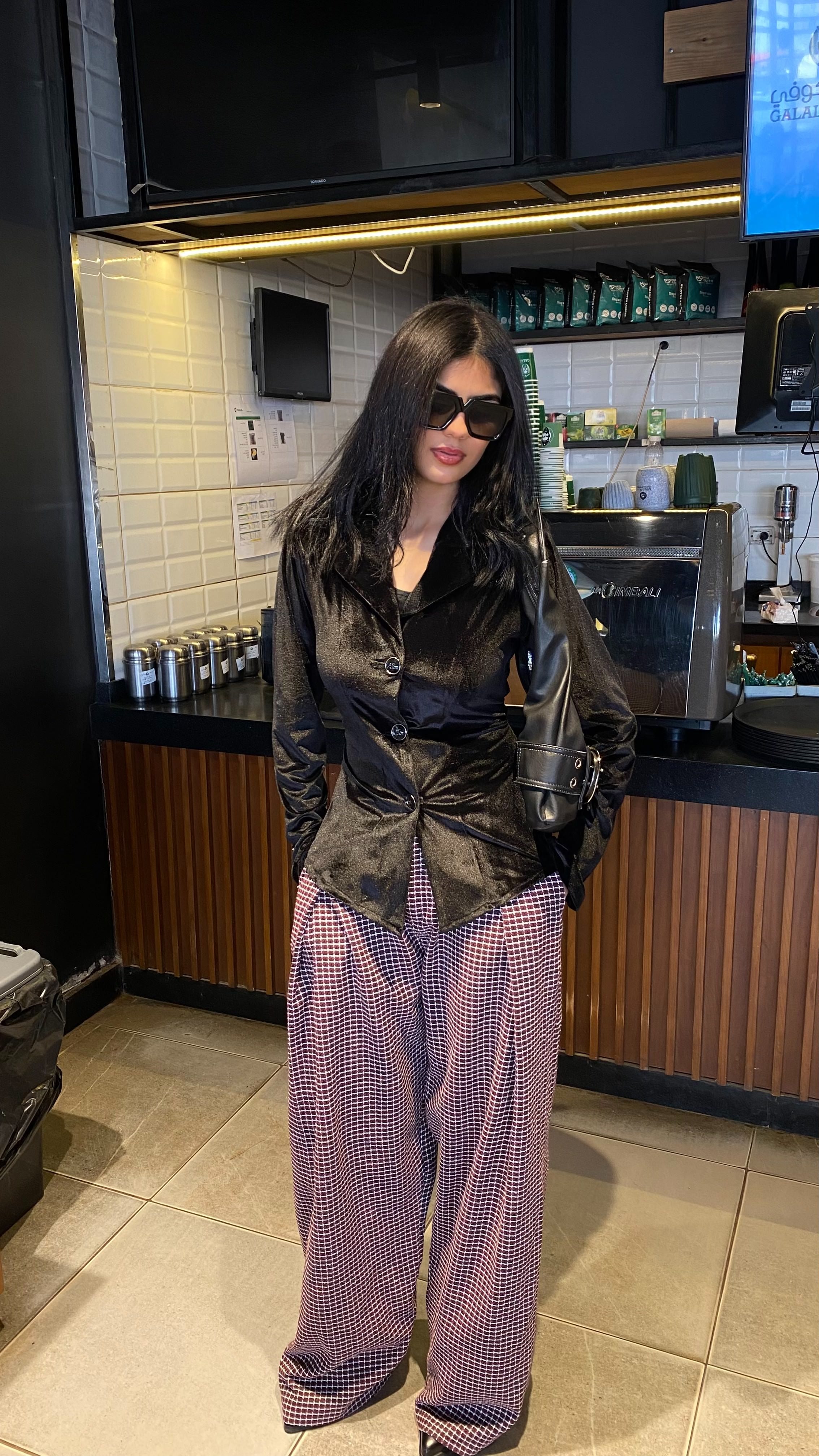 Boxy Checkered Set