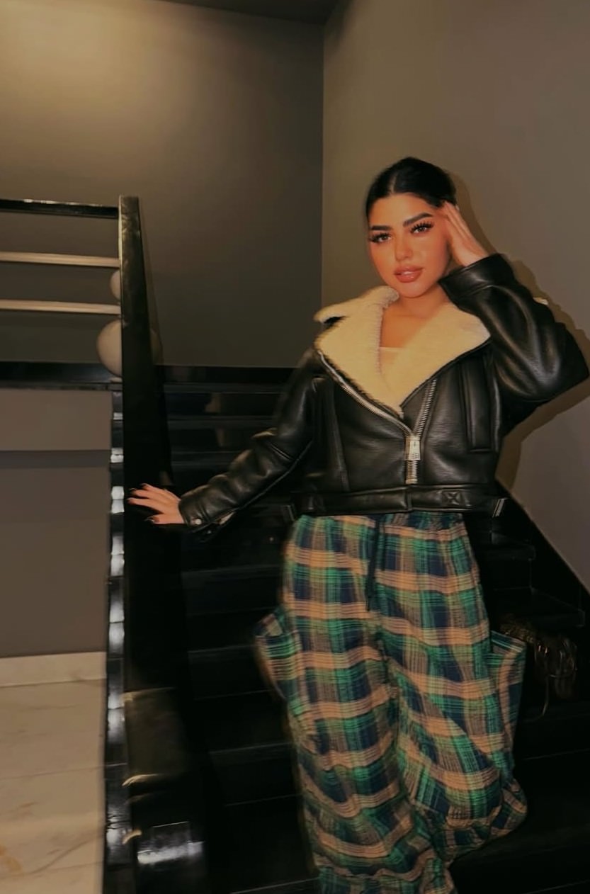 Green carreaux pants
