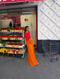 Leen Skirt in Orange
