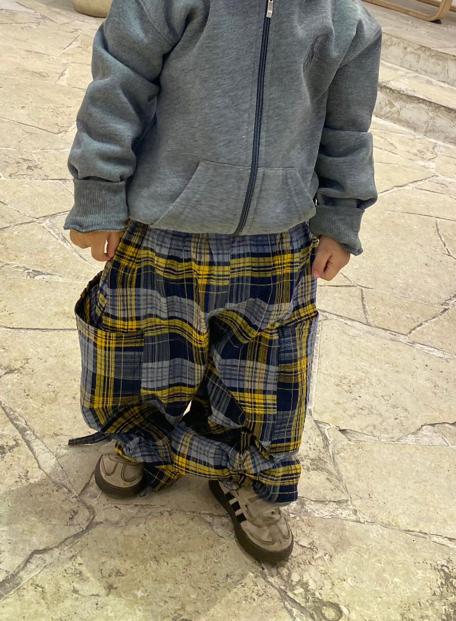 Tiny carreaux pants
