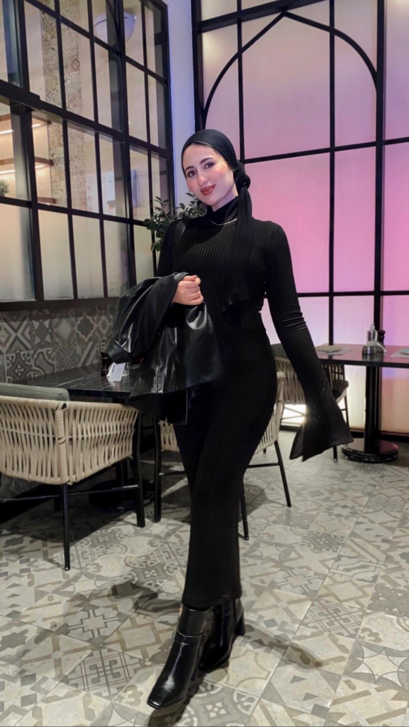 Maxi basic dress