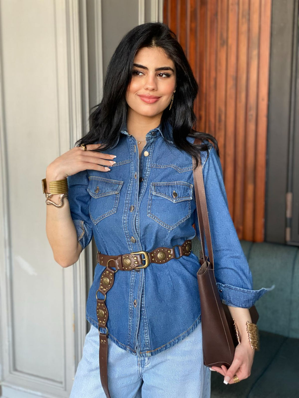 denim shirt